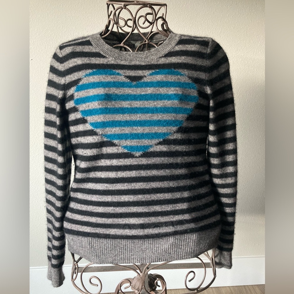 Halogen heart sweater
